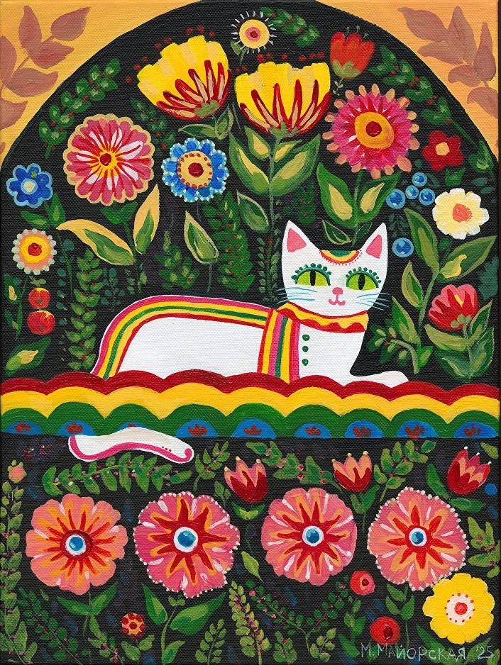 Il gatto nel giardino 2