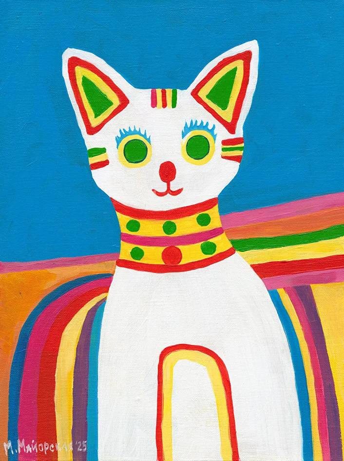 White cat
